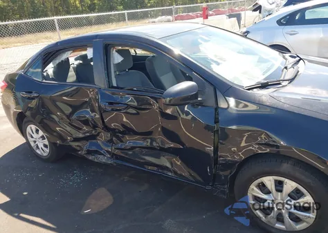 2016 Toyota Corolla L z USA, uszkodzony, nr VIN 2T1BURHE5GC485351